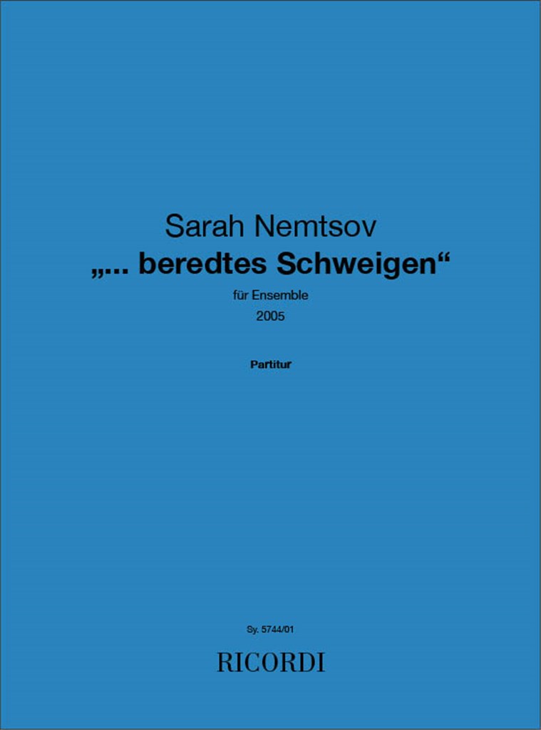 ,...Beredtes Schweigen